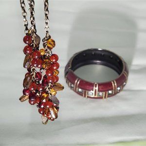 Coldwatercreek Necklace & Bracelet Set
